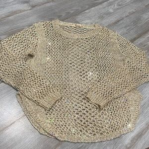 GOLD SWEATER